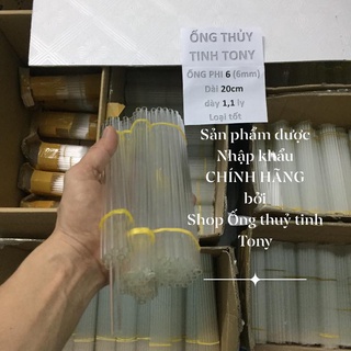 Ống thuỷ .tinhthí nghiệm10 ống
