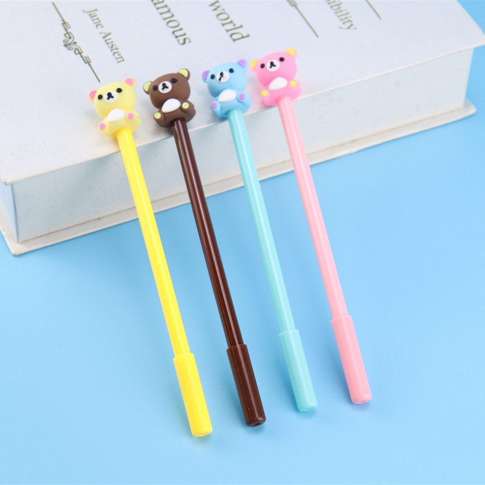 PEWANY Bút Mực Gel Ngòi 0.5mm Họa Tiết Hoạt Hình Động Vật Dễ Thương Cho Học Sinh