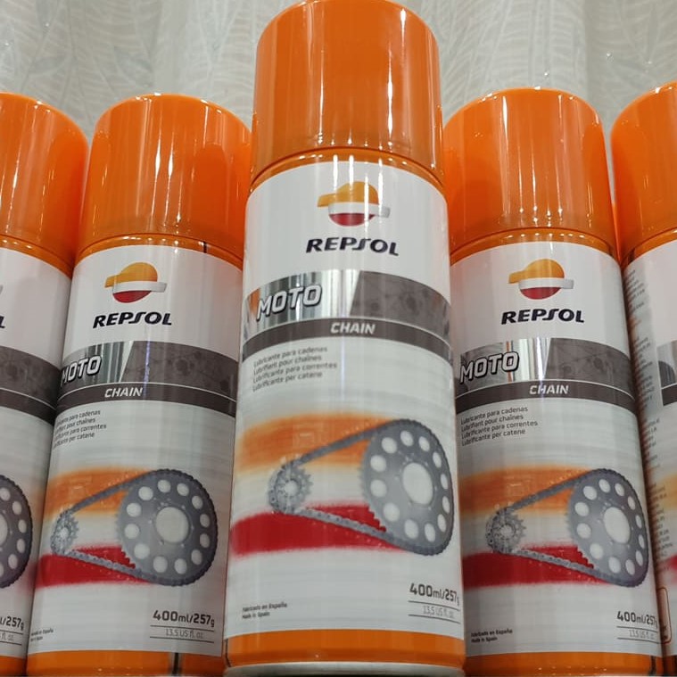 Chai Xịt Dưỡng Sên Repsol Moto Chain 400ml (Made In Spain)