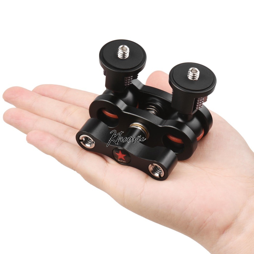 Cánh Tay Arm Hợp Kim Nhôm Cho Mic + Monitor Feelworld