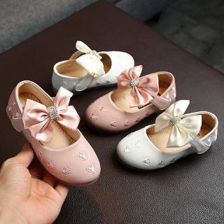 Giày Tập Đi Đế Mềm Hoạ Tiết Hoạt Hình Cho Bé Gái