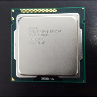 Chip CPU Intel Xeon E3 1240 mạnh tương đương I7 3770 với 8M Cache/Upto 3.7 GHz/4 nhân 8 luồng/Soket 1155
