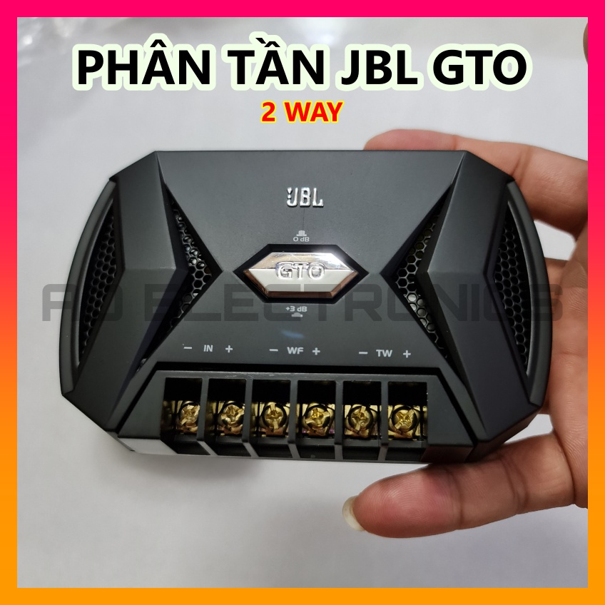 Phân tần JBL GTO 2 WAY, 2 đường tiếng, có nút tăng treble - Nâng cấp hệ thống loa bass 16cm vs treble trên xe ô tô