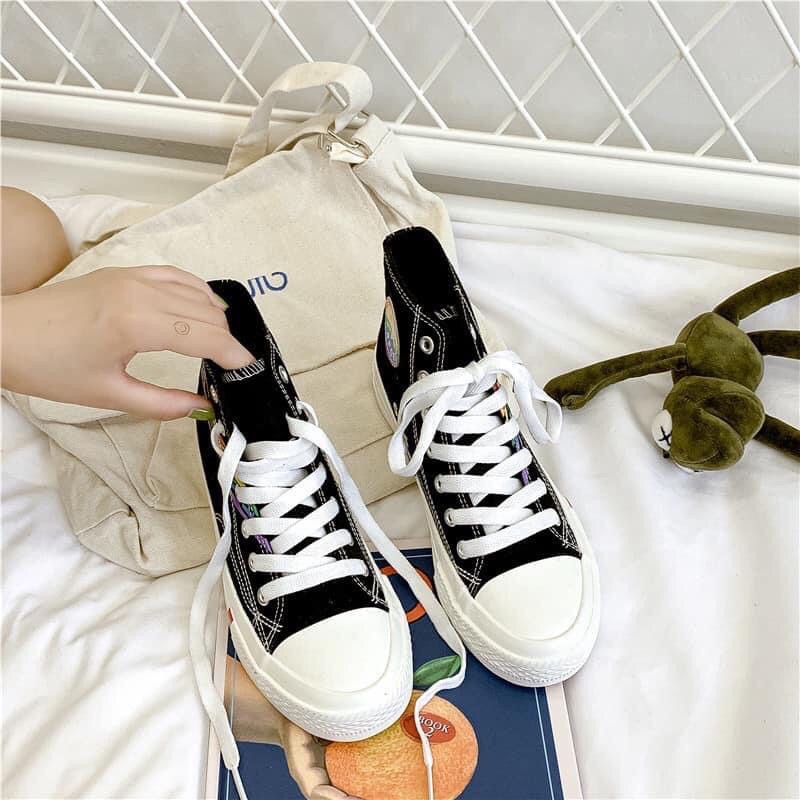 Giày cao cổ cầu vồng | BigBuy360 - bigbuy360.vn