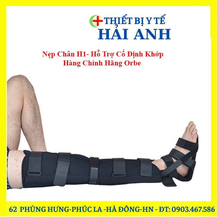 Nẹp Chân H1- Hỗ Trợ Cố Định Khớp - Hàng Chính Hãng Orbe