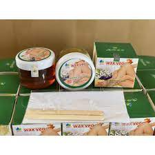 WAX VEO Tẩy lông Triệt lông (TẶNG kèm giấy và que gạt) Tẩy sạch lông tận gốc