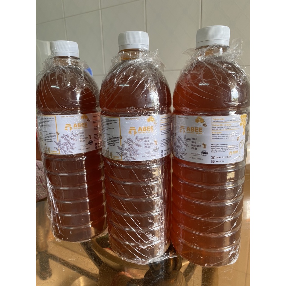 3 lít mật ong nguyên chất 100% - Cam kết mật ong nguyên chất - Hoàn tiền nếu không hài long - Mavica