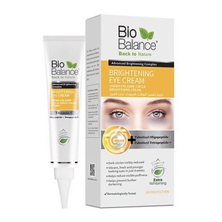 Kem Hỗ Trợ Thâm Quầng Mắt, Bọng Mắt Bio Balance (15ml)-HSD 2024