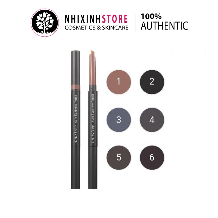 Chì Kẻ Mày Innisfree Auto Eyebrow Pencil | BigBuy360 - bigbuy360.vn