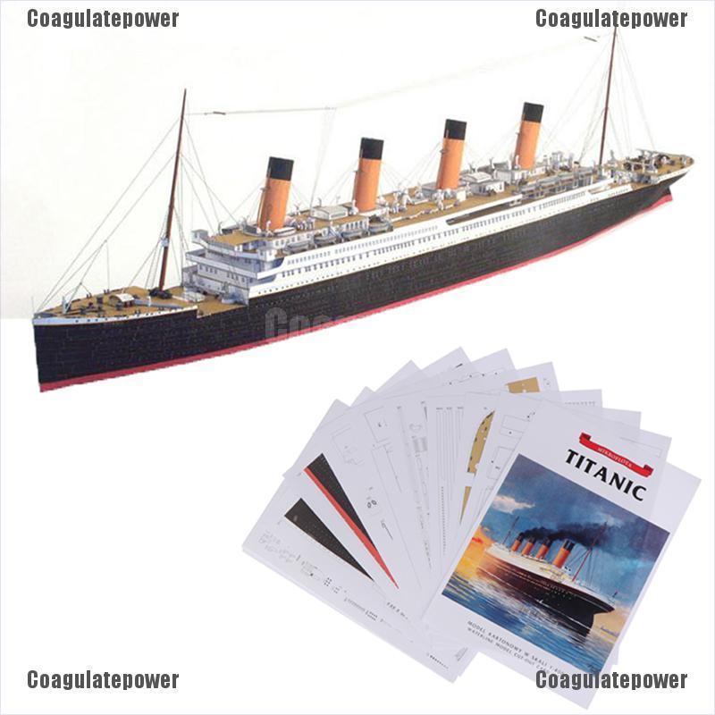 Mô Hình Tàu Titanic 3D Có Tỉ Lệ Kích Thước 1: 400