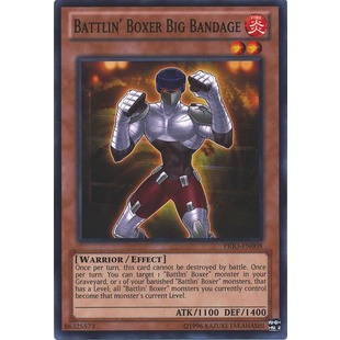 Thẻ bài Yugioh - TCG - Battlin' Boxer Big Bandage / PRIO-EN008'