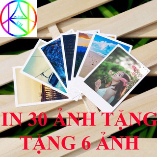 in ảnh 6x9 ( Tặng Kẹp và dây trang trí )