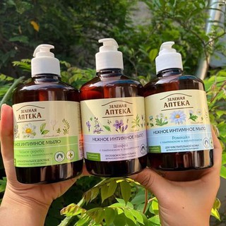 Combo 2 chai dung dịch vệ sinh phụ nữ Apteka Anteka Nga