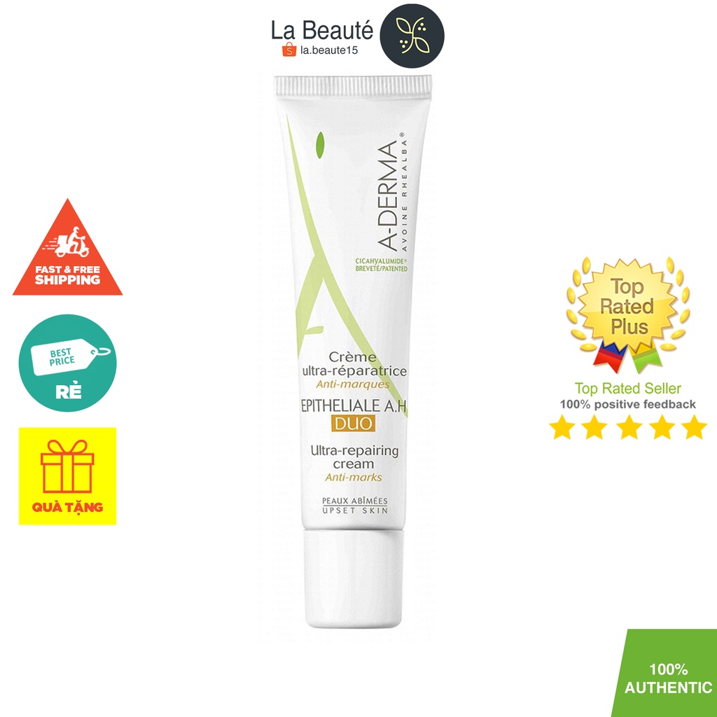 A-Derma Duo Epitheliale AH - Kem Liền Sẹo Mờ Thâm 40ml