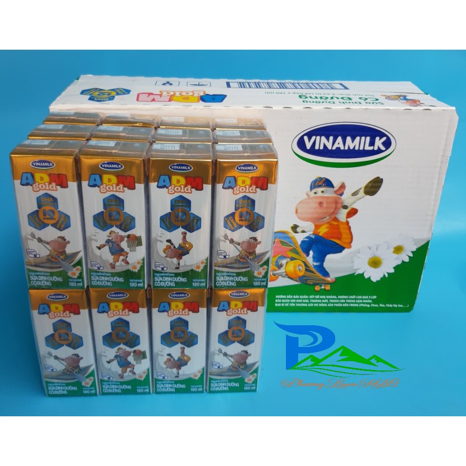 Sữa Vinamilk ADM 180ml - 48hộp/thùng [Ko kèm KM]