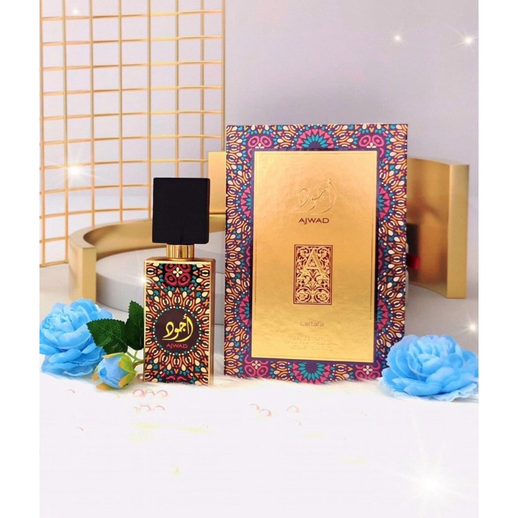 Nước hoa Nội Địa Dubai Ajwad Unisex -60ml - Nhẹ nhàng, ngọt ngào