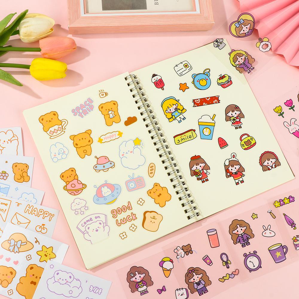 Sticker Dán Trang Trí Hộp Quà Chống Thấm Nước DIY