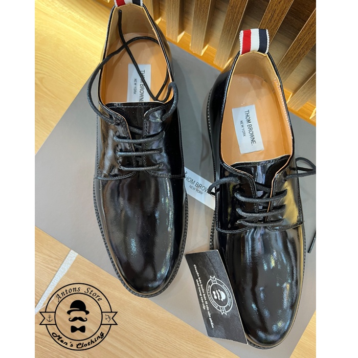Giày Thom Browne Buộc Dây Bóng Trơn