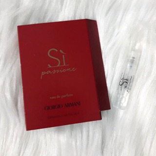 Vial Nước Hoa Sì Passione Giorgio Armani