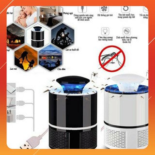 Đèn Bắt Muỗi Công Nghệ Led UV & Quạt Hút _Nguồn USB