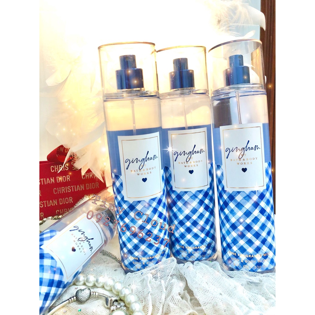 Xịt thơm toàn thân Bath & Body Works Gingham 236ml