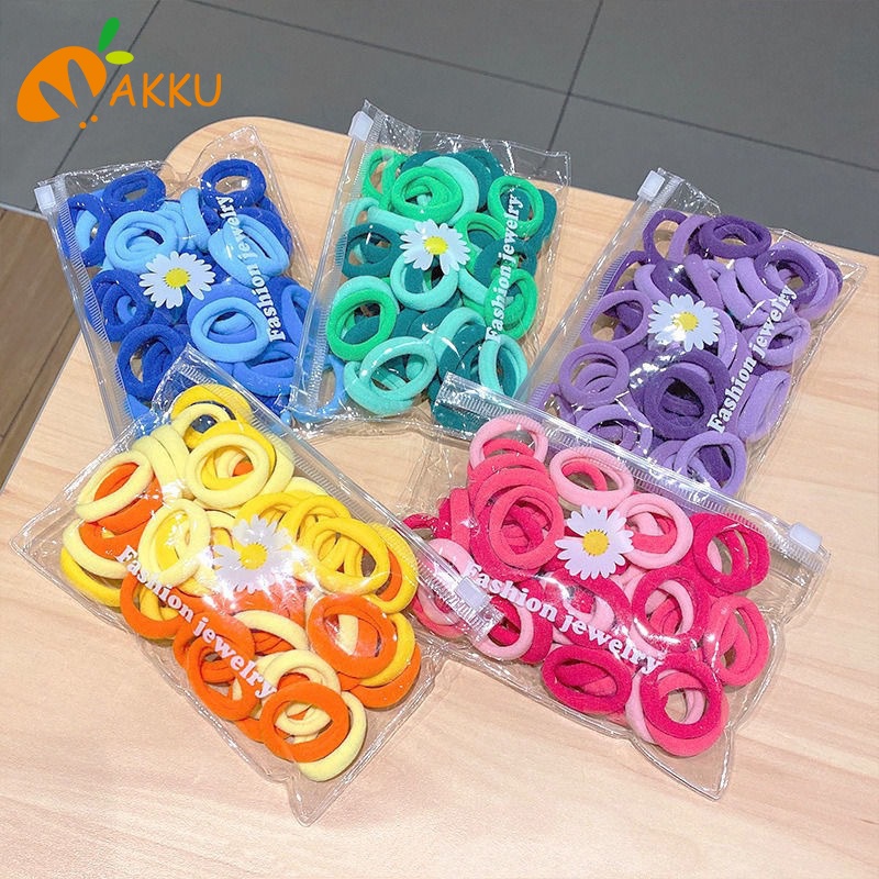 Dây buộc tóc trẻ em cao su phong cách Hàn Quốc đàn hồi AKKU