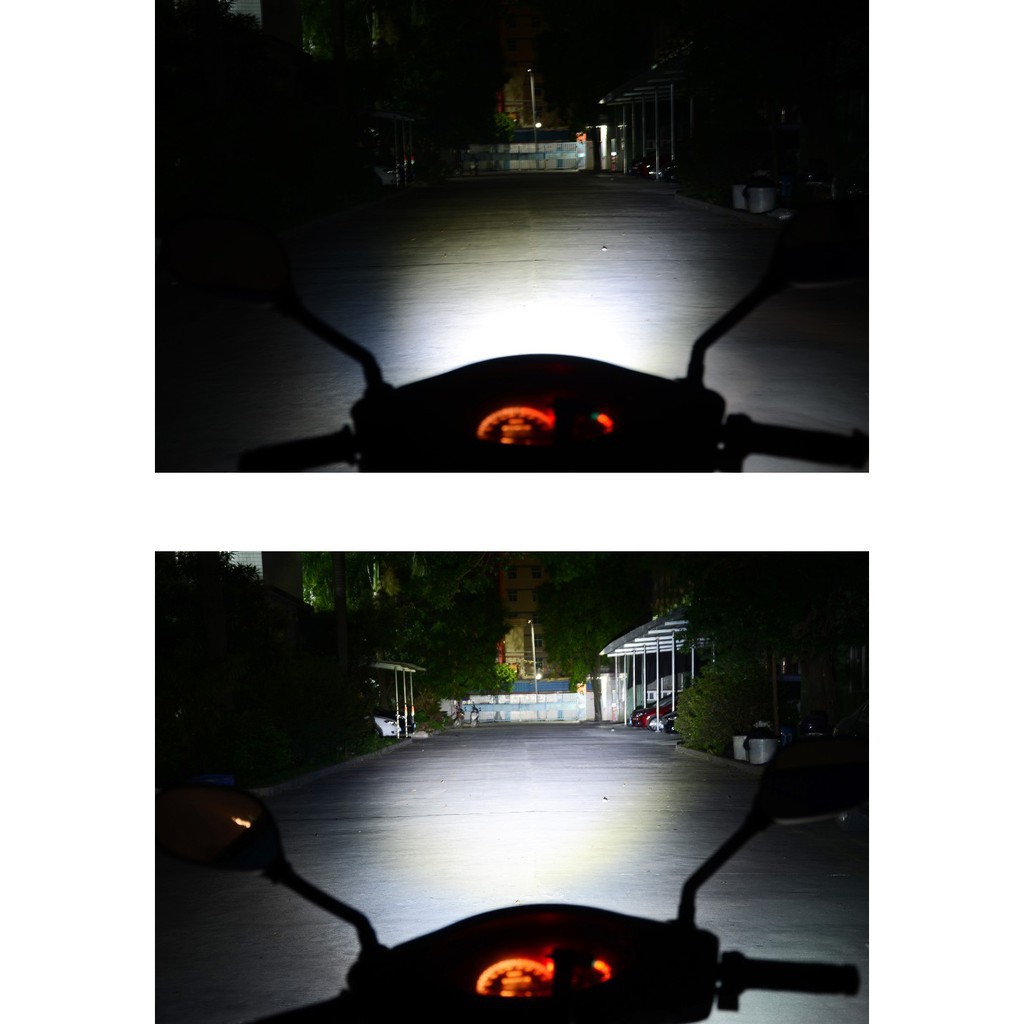 Đèn Pha Led Cho Xe Yamaha Y15Zr V1 Fz150 V1 V2 Benelli Rfs150 Rfs150I Và Sym Vf3I Yamaha Fz150I 2017 H4 Hs1