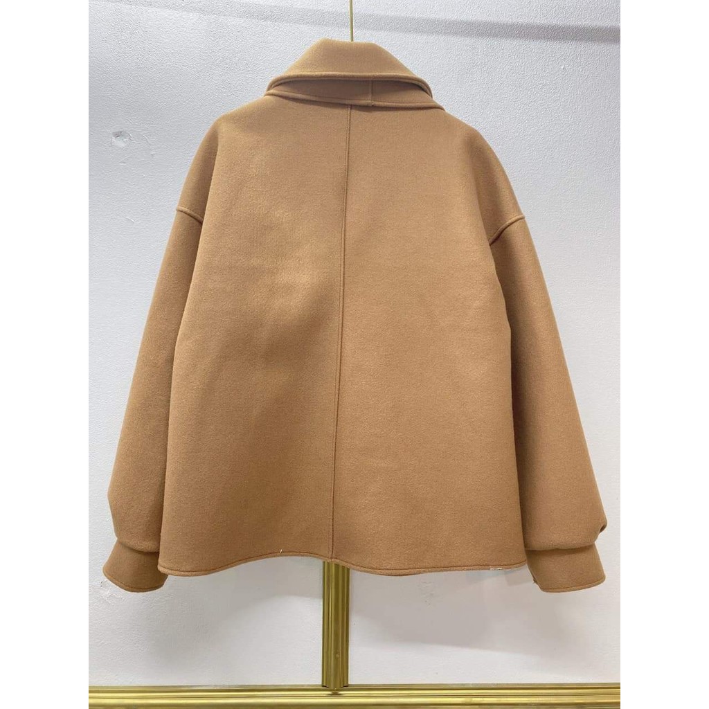 Áo khoác dạ cổ nơ hot trend | BigBuy360 - bigbuy360.vn