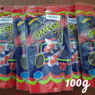 Cám Omega hạt nhỏ gói 100g Thức ăn cho cá cao cấp