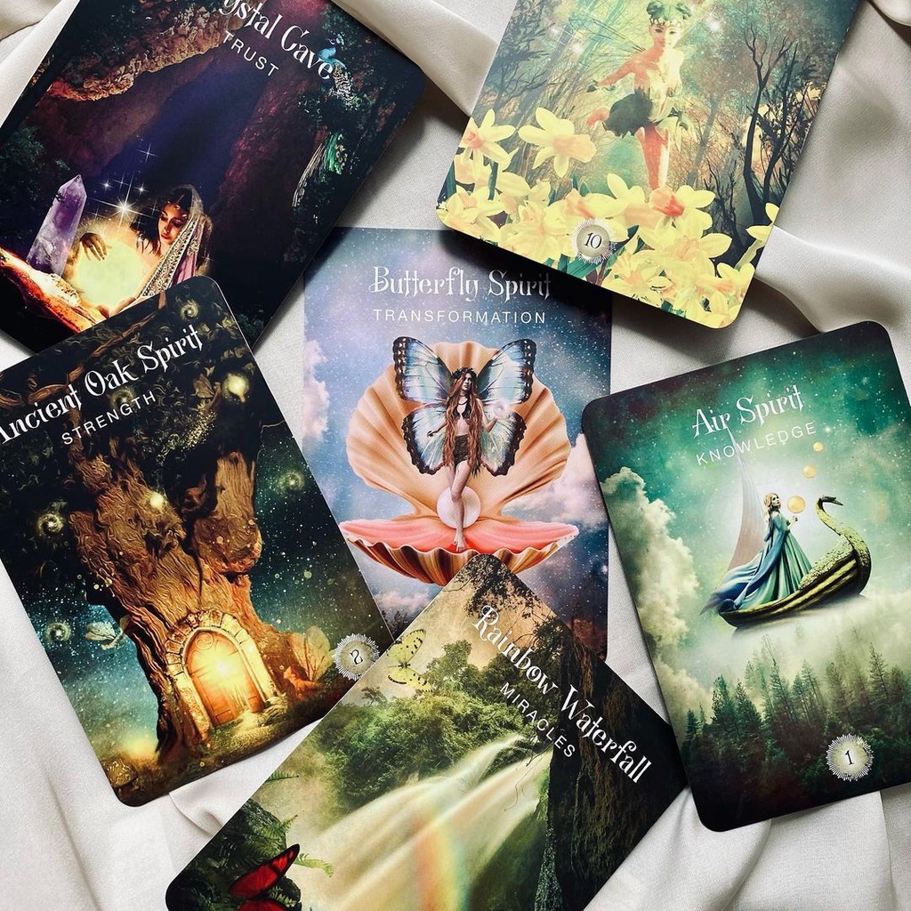 Bộ Bài Sacred Forest Oracle  - Bài Gốc Authentic Chính Hãng 100%