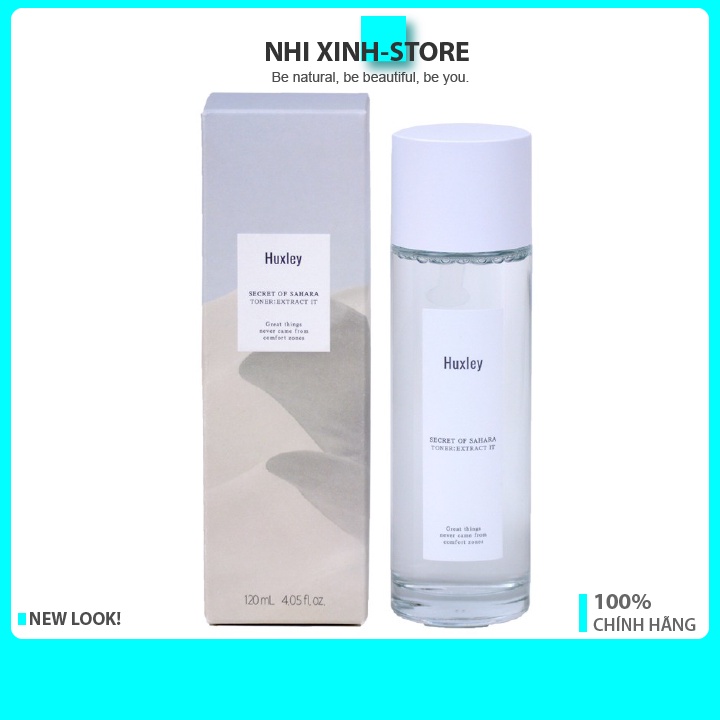 [CHÍNH HÃNG] Nước Hoa Hồng Huxley Toner Extract It Chiết Xuất Xương Rồng