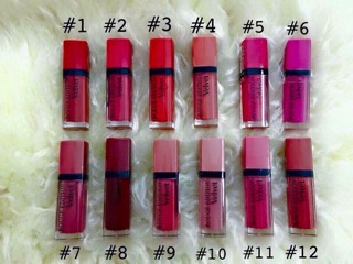 Son LÌ 3CE RED RECIPE + BOURJOIS VELVET ( có ảnh thật)