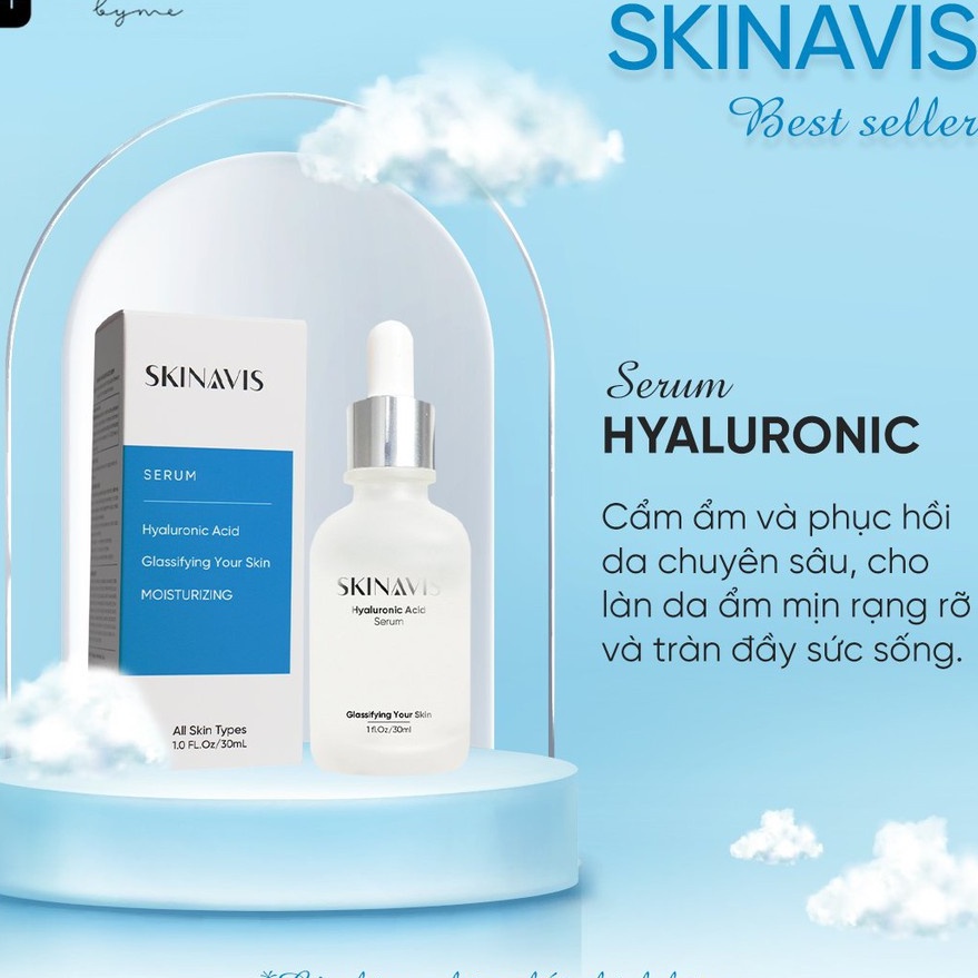 Serum Skinavis Hyaluronic Acid Tinh Chất Cấp Nước Dưỡng Ẩm Phục Hồi Da Nhạy Cảm Nhập Khẩu Chính Hãng