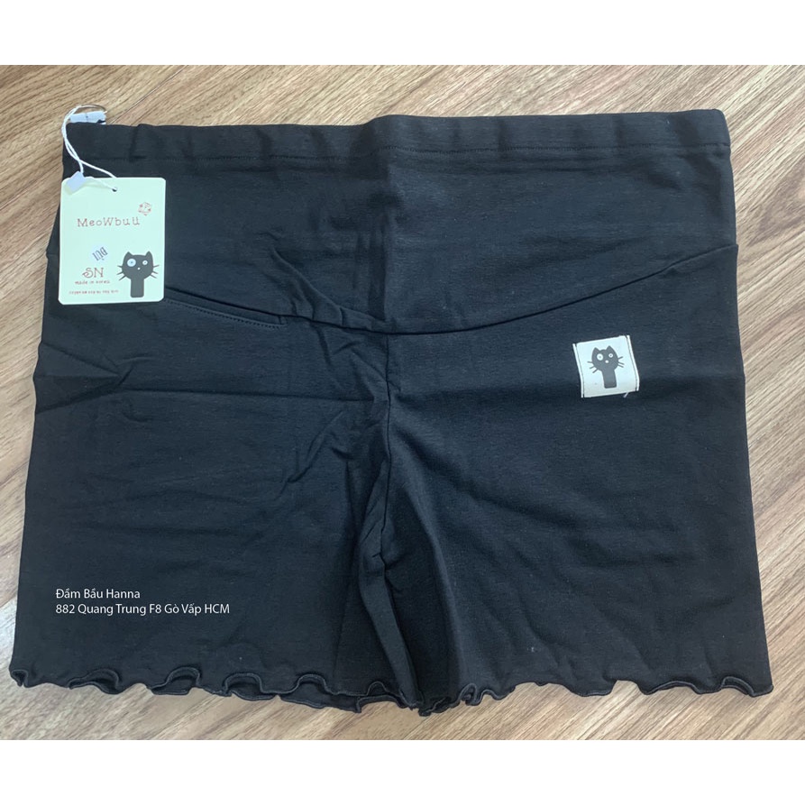 [SIZE 40-80KG] Quần short thun bầu HANNA, thun cotton cao cấp co dãn nhiều không xù  độ dày vừa phải có lưng thun chỉnh