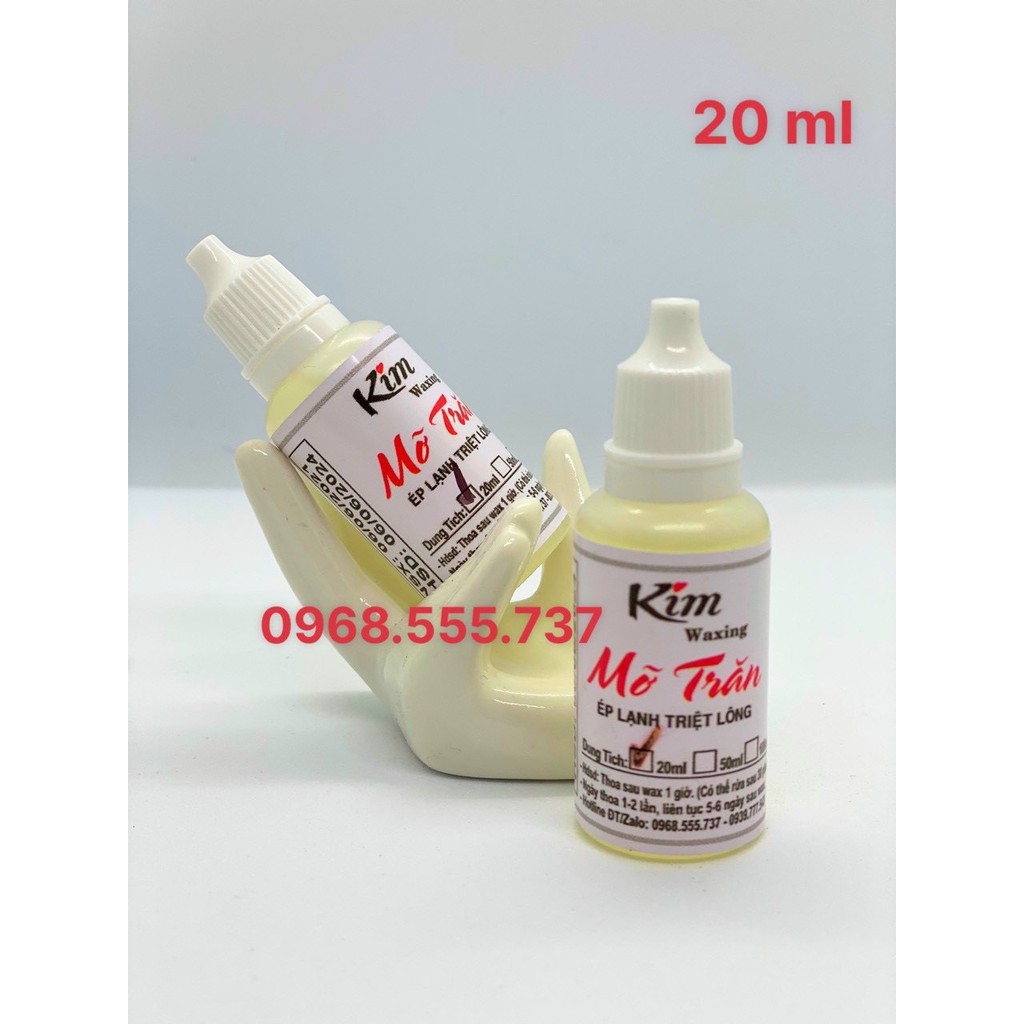 Tinh chất mỡ trăn Triệt lông 20ml