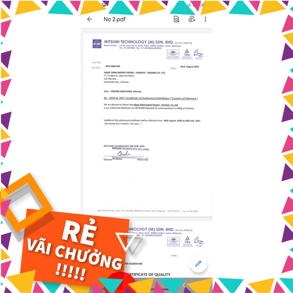 CHUỘT Ko Dây Mitsumi W5608 Chính Hãng(bảo hành 12 thang