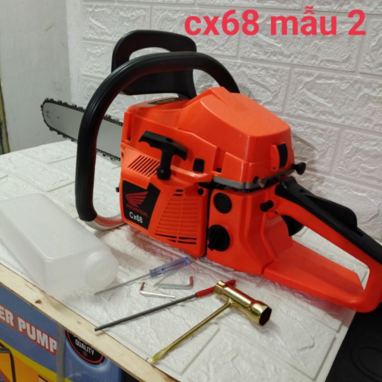 máy cưa xích chạy xăng honda cx68-máy cưa gỗ chạy xăng lam dài 55cm