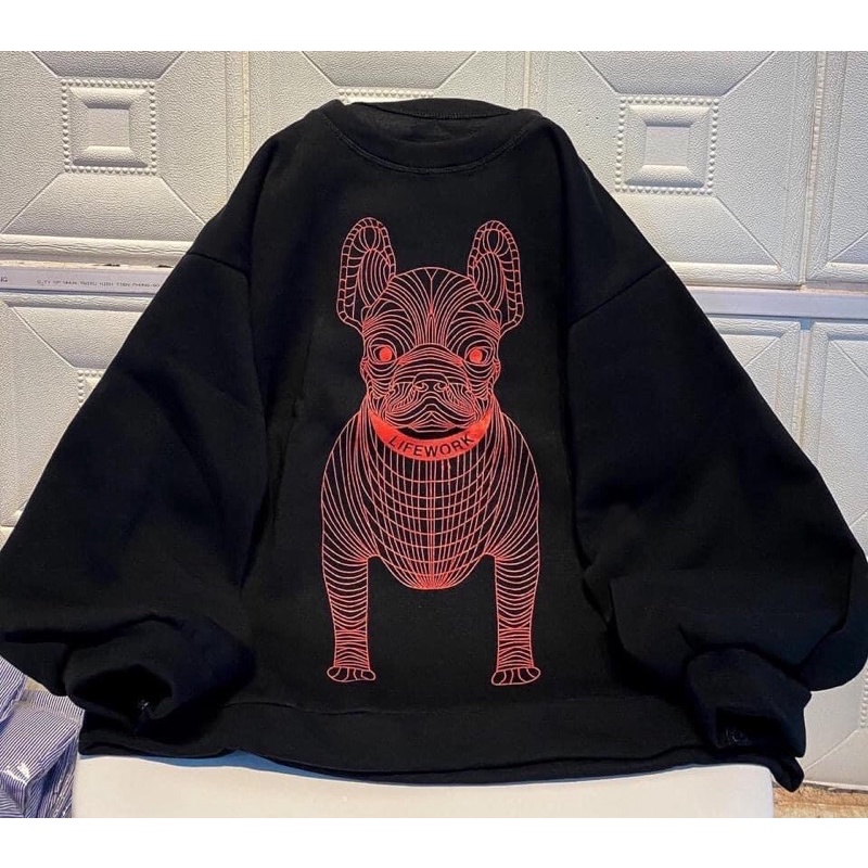 Áo Nỉ hình in Cún 6D siêu kute hot hit | BigBuy360 - bigbuy360.vn