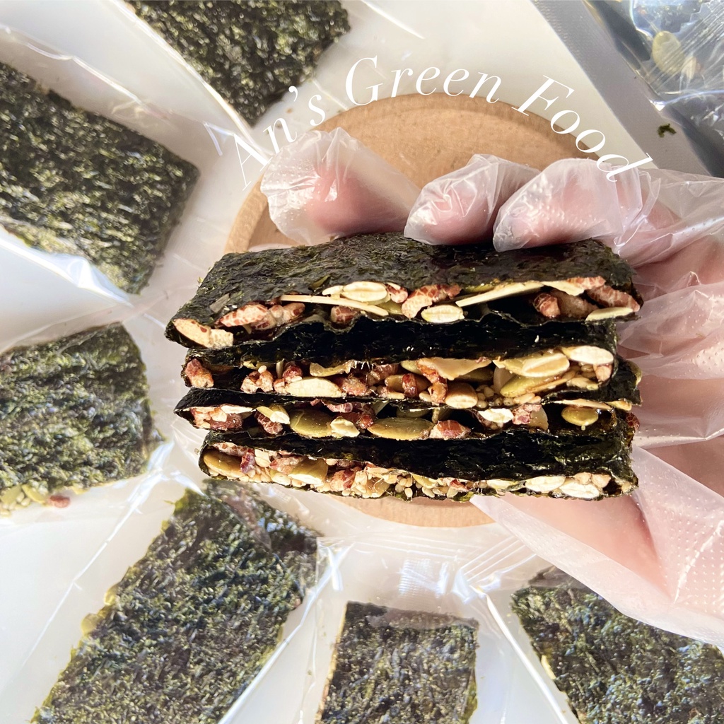 Rong Biển Kẹp Hạt Dinh Dưỡng 100gr/250gr - An's Green Farm