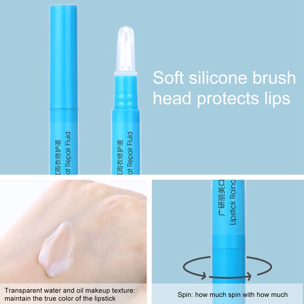 Son Bóng Dạng Gel Cố Định Màu Sắc Trong Mờ Chống Nước Lâu Trôi