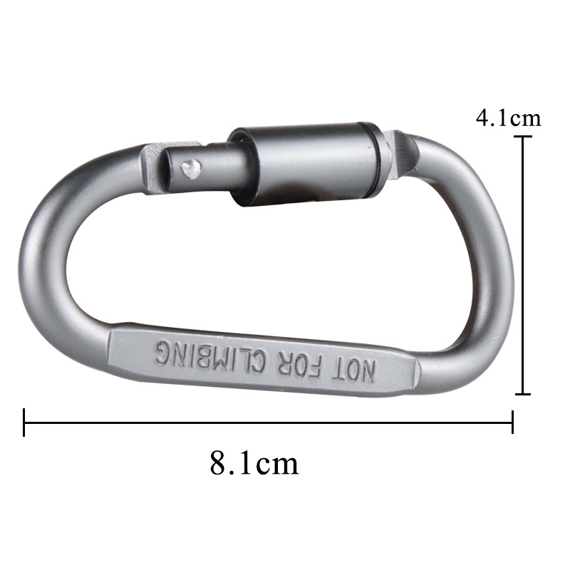 Móc Khóa Carabiner hình chữ D