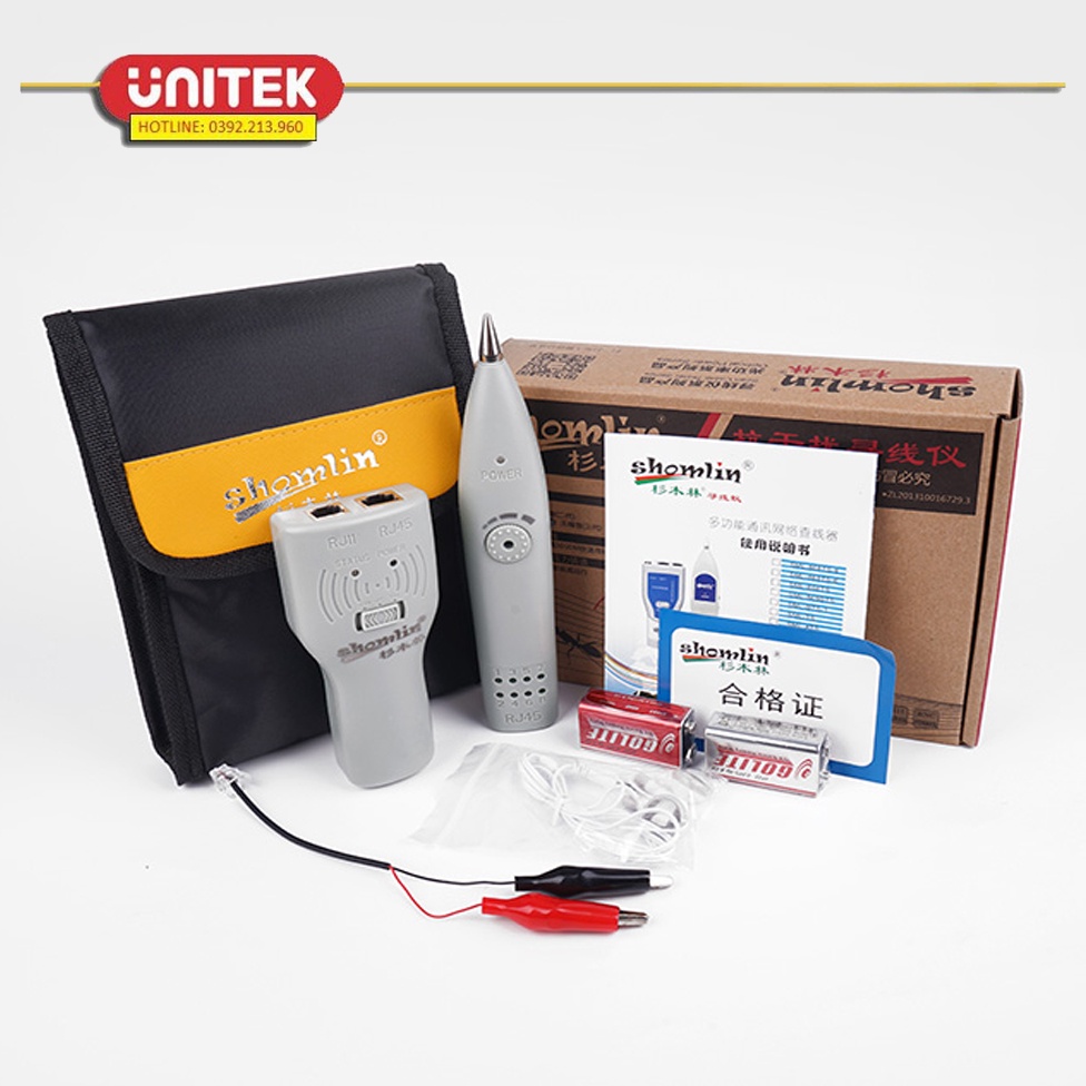 Máy Dò Dây Mạng Shomlin SML-868TS - Hàng Chính Hãng