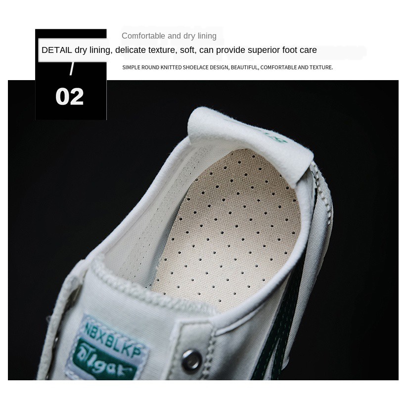 Onitsuka tiger men's shoes four seasons breathable canvas shoes men's Korean version of the trend of all-match casual shoes men's lazy shoes