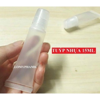 TUÝP NHỰA 15ML CHIẾT MỸ PHẨM TUÝP NHỰA ĐỰNG MỸ PHẨM SỮA TẮM DẦU GỘI GEL