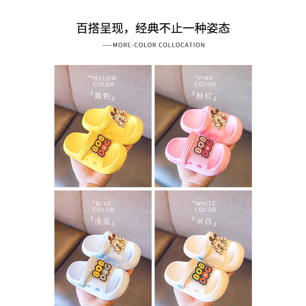 Dép sục bobdog cho bé - Dép sục cross nhựa eva cao cấp bobdog nhiều màu hàng chính hãng ( kèm video + ảnh thật )