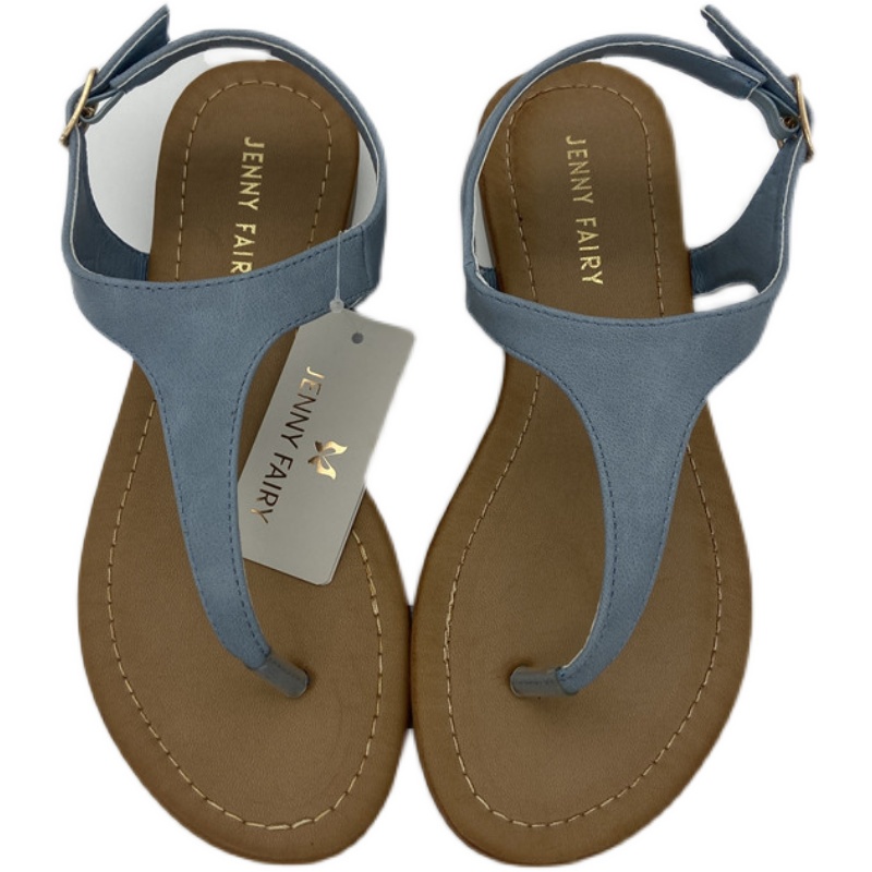 Giày kẹp ngón da đế bệt Jenny Fairy cho nữ