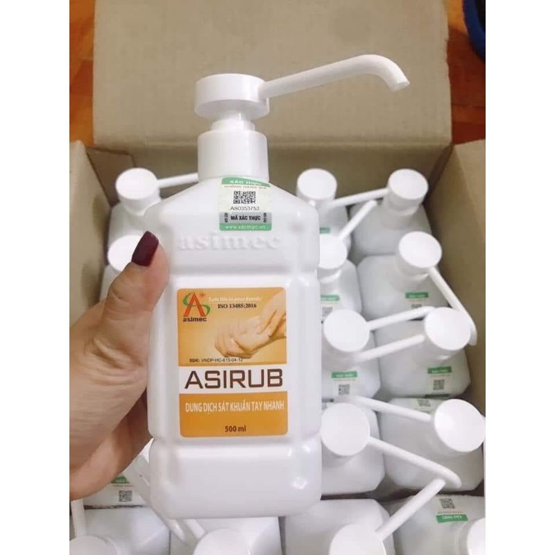 Dung Dịch Sát Khuẩn Tay Asirub Chính Hãng (Chai 500ml) | BigBuy360 - bigbuy360.vn