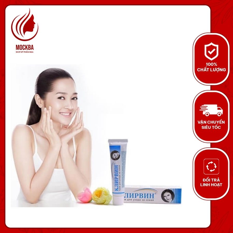 Kem mờ sẹo KLIRVIN Hàng Nga 25g, giảm sẹo lồi, lõm, sẹo thâm, do mụn, sẹo lâu năm, té ngã, sẹo non: ShopMyPhamNga_Mockba