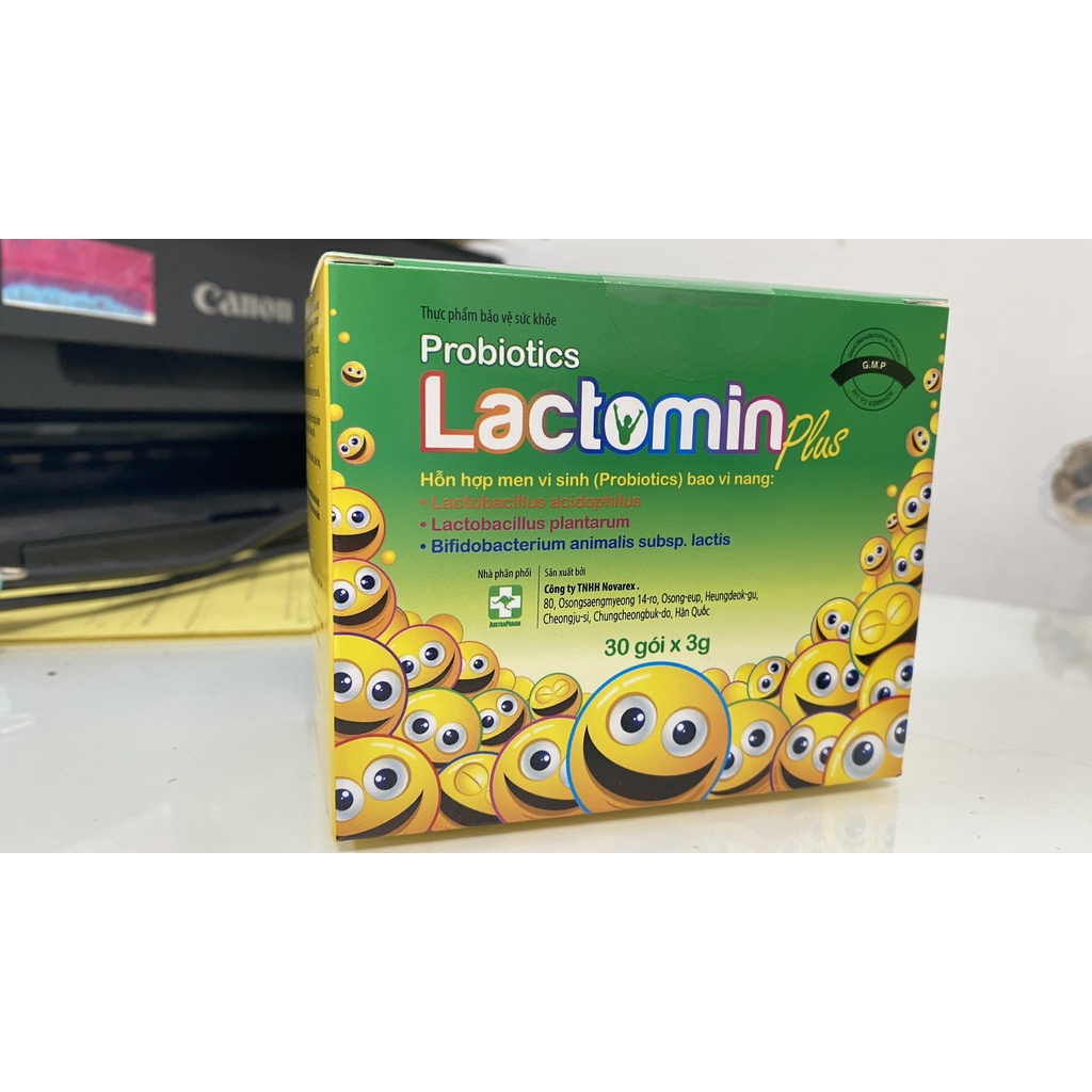 Lactomin Plus.Bổ Sung Lợi Khuẩn Giúp Cân Bằng Hệ Tiêu Hóa,Hấp Thu Dinh Dưỡng