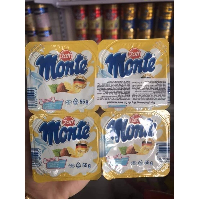 váng sữa monte